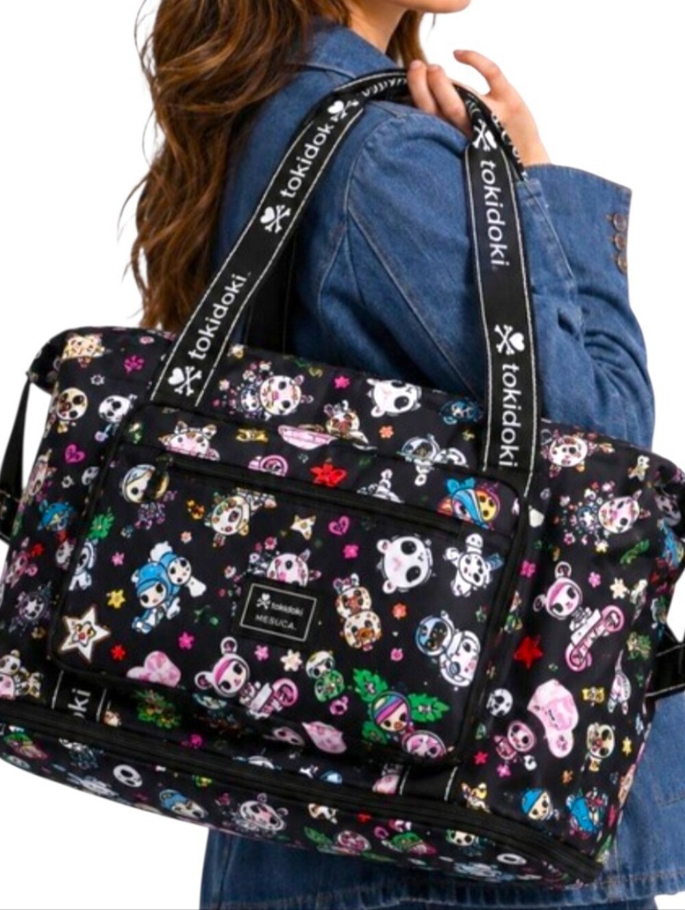 Tokidoki Unicorno Expandable Duffle Bag Weekender Carry On Luggage